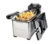 Load image into Gallery viewer, Chefman Deep Fryer 3.7 Quarts, Stainless-steel with Rotary Knob for Adjusting the Temperature, Removable Oil Container - RJ07-3SS-T