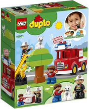 Load image into Gallery viewer, LEGO Duplo Town Fire Truck 10901 Building Blocks