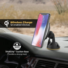 Load image into Gallery viewer, SCOSCHE MagicMount Pro Charge Qi-Certified
