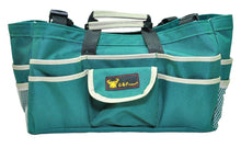 Load image into Gallery viewer, G &amp; F Products 7 Piece All-in-One Premium Garden Tool Set,Heavy Duty Folding Stool, Detachable Canvas Tool Bag and Heavy Duty Steel Tools