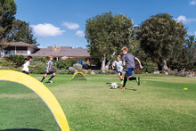 Load image into Gallery viewer, SKLZ Playmaker Portable Pop-Up Goal Set for Training and Pickup Games (Includes 2 Goals)