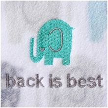 Load image into Gallery viewer, Halo SleepSack, Micro-fleece, Elephant Texture, Gray, Small