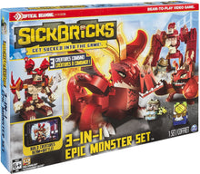 Load image into Gallery viewer, Sick Bricks, Epic Monster Attack Set