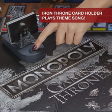Load image into Gallery viewer, Monopoly Game of Thrones Board Game for Adults, Brown