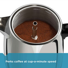 Load image into Gallery viewer, Farberware 12-Cup Percolator, Stainless Steel, FCP412