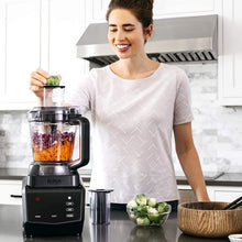 Load image into Gallery viewer, SharkNinja Ninja Smart Screen Blender and Food Processor with FreshVac Technology, 1400-Peak-Watt Base, 9 Auto-iQ Programs &amp; Touchscreen Display (CT672V)