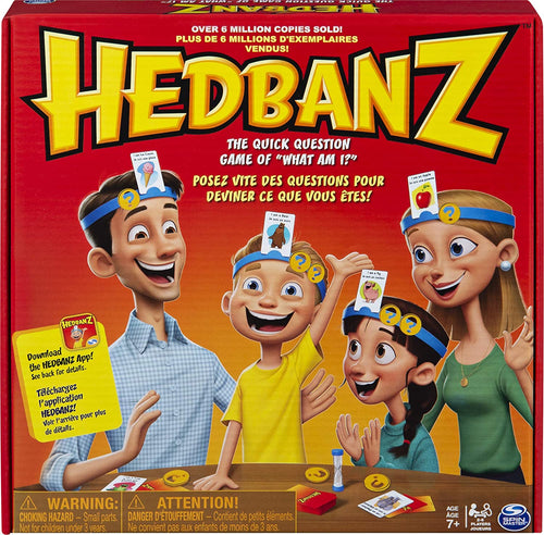 Hedbanz, Quick Question Family Guessing Game for Kids and Adults (Edition May Vary)