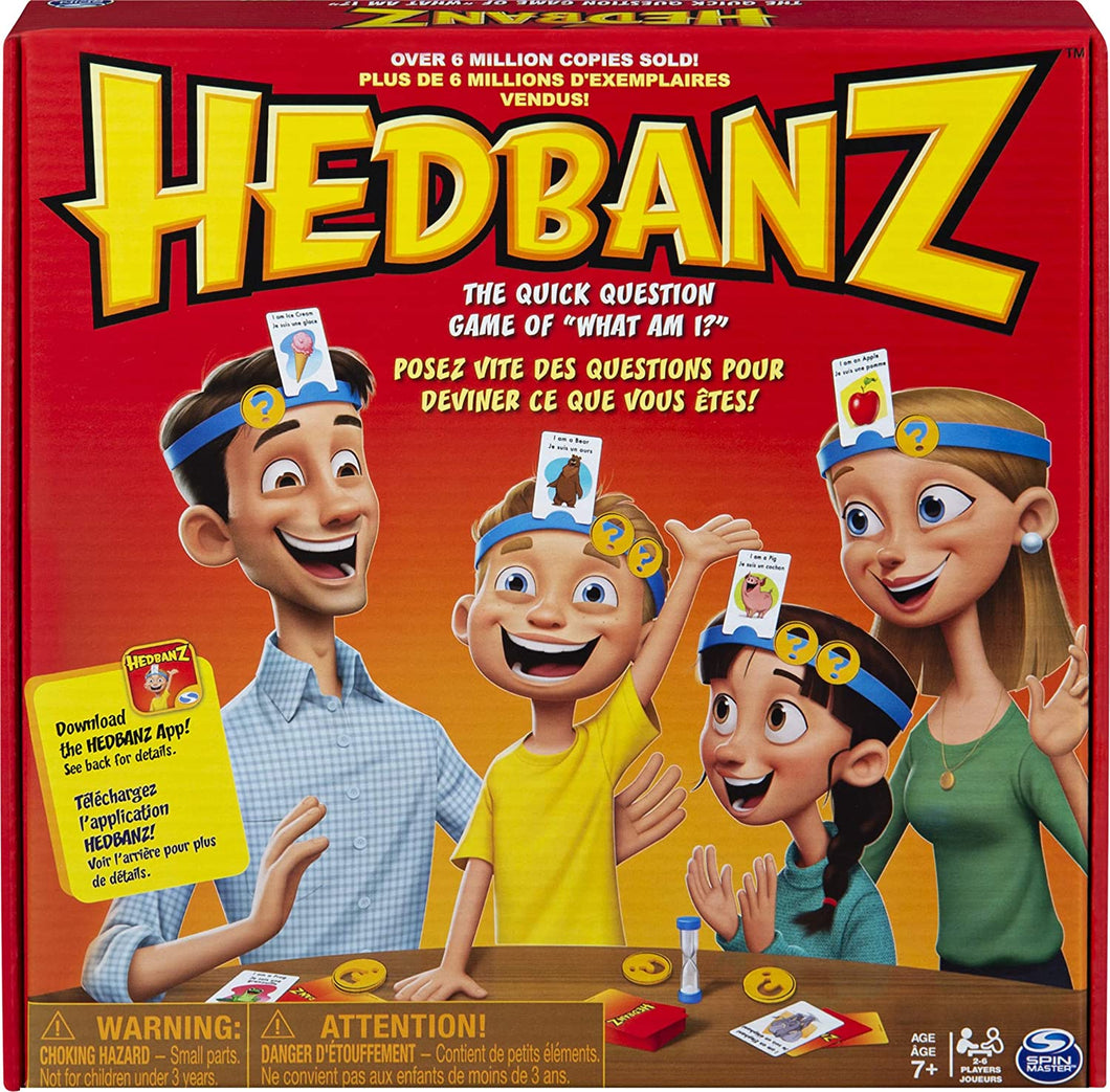 Hedbanz, Quick Question Family Guessing Game for Kids and Adults (Edition May Vary)