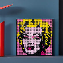 Load image into Gallery viewer, LEGO Art Andy Warhol’s Marilyn Monroe 31197 Collectible Building Kit for Adults; an Excellent Gift for Adults to Make Stunning Wall Art at Home and Who Love Creative Building, New 2020 (3,341 Pieces)