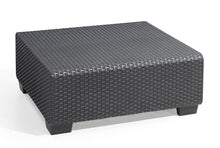 Load image into Gallery viewer, Keter Salta 3-Seater Seating Patio Sofa Sunbrella Cushions in a Resin Plastic Wicker Pattern
