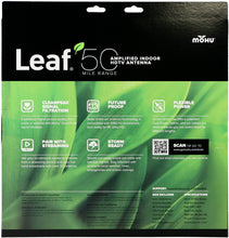Load image into Gallery viewer, Mohu Leaf 50 TV Antenna Amplified 60 Mile Range MH-110584