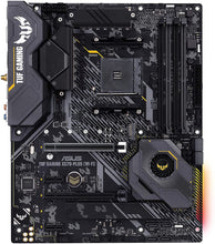 Load image into Gallery viewer, ASUS AM4 TUF Gaming X570-Plus (Wi-Fi) ATX Motherboard with PCIe 4.0, Dual M.2, 12+2 with Dr. MOS Power Stage, HDMI, DP, SATA 6Gb/s, USB 3.2 Gen 2 and Aura Sync RGB Lighting