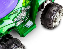 Load image into Gallery viewer, Kid Trax Marvel Incredible Hulk Toddler ATV Ride On Toy, 6 Volt Battery, 3-5 Years, Max Rider Weight 60 lbs, LED Head Lights, Hulk Green