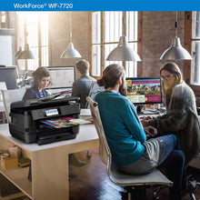 Load image into Gallery viewer, Workforce WF-7720 Wireless Wide-Format Color Inkjet Printer with Copy, Scan, Fax, Wi-Fi Direct and Ethernet, Amazon Dash Replenishment Enabled