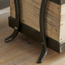 Load image into Gallery viewer, Deco 79 54419 Wood Metal Tray 22&quot; W, 8&quot; H