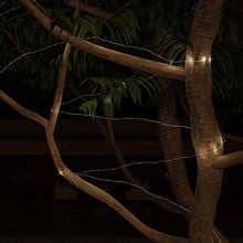 Load image into Gallery viewer, Home Pure Garden Outdoor Starry String Solar Powered Warm White Fairy 100 LED 8 Lighting Modes for Patio, Backyard, Events