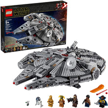Load image into Gallery viewer, LEGO Star Wars: The Rise of Skywalker Millennium Falcon 75257 Starship Model Building Kit and Minifigures (1