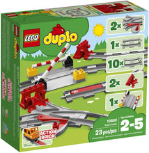 Load image into Gallery viewer, LEGO DUPLO Train Tracks 10882 Building Blocks (23 Pieces)