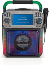 Load image into Gallery viewer, Singing Machine SML682BTBK Groove Cube CDG Karaoke System