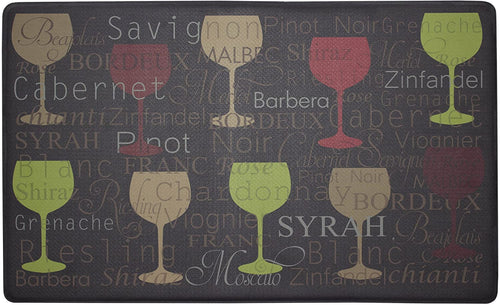 Chef Gear Chain Damask Anti-Fatigue Comfort Memory Foam Chef Mat