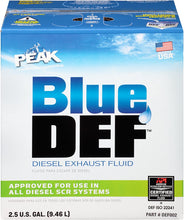 Load image into Gallery viewer, BlueDEF Diesel Exhaust Fluid Synthetic Urea &amp; Deionized Water 2.5 Gallon Jug
