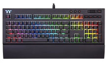 Load image into Gallery viewer, Thermaltake Tt Premium X1 RGB Smartphone Enabled Voice-Controlled AI 16.8 Million Color with 12 Lighting Effects Cherry MX Silver Switches Mechanical Gaming Keyboard KB‐TPX‐SSBRUS‐01