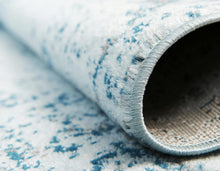 Load image into Gallery viewer, Unique Loom 3134066 Area Rug, 2' x 7' Runner, Light Blue