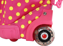 Load image into Gallery viewer, J World Lollipop Kids Rolling Backpack &amp; Lunch Bag Set for Elementary School. Carry-On Suitcase with Wheels