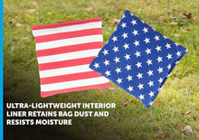 Load image into Gallery viewer, Triumph Patriotic 8-Pack 6" x 6" 16 oz. Canvas Cornhole Bags