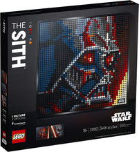 Load image into Gallery viewer, LEGO Art Star Wars The Sith 31200 Creative Sith Lord Building Kit; an Elegant Piece for Adults who Love Mindful Art Projects or The Dark Lords of The Sith, New 2020 (3,406 Pieces)