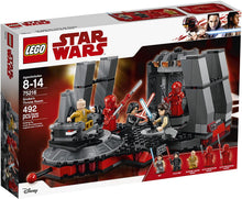 Load image into Gallery viewer, LEGO Star Wars Snoke's Throne Room