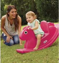Load image into Gallery viewer, Little Tikes Rocking Horse Magenta