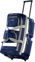 Load image into Gallery viewer, Olympia 8 Pocket Rolling Duffel Bag