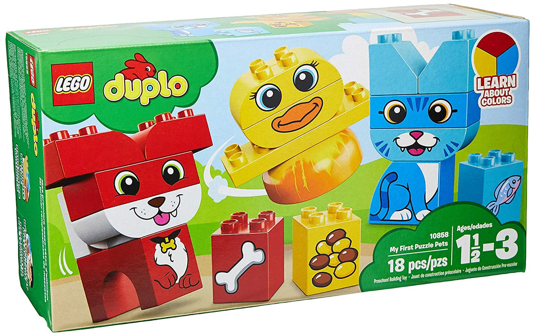 LEGO DUPLO My First Puzzle Pets 10858 Building Blocks (18 Piece)