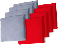 Load image into Gallery viewer, Trademark Games Championship Cornhole Bean Bags (Set of 8), Red/Gray