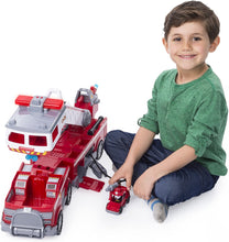 Load image into Gallery viewer, Paw Patrol Ultimate Rescue Fire Truck with Extendable 2 ft. Tall Ladder, for Ages 3 and Up