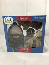 Load image into Gallery viewer, Rustic Retreat fairy garden kit (12 pc)