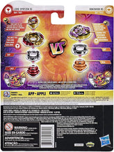 Load image into Gallery viewer, BEYBLADE Burst Rise Hypersphere Dual Pack Lord Spryzen S5 and Roktavor R5 -- 1 Right/Left-Spin and 1 Right-Spin Battling Top Toy, 8 and Up