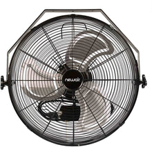 Load image into Gallery viewer, NewAir, WindPro18W, Wall Mounted 18 Inch High-Velocity Industrial Shop Fan with 3 Speed Settings, 3000 CFM,Black