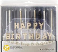Load image into Gallery viewer, Non-Food Items Metallic Candles 24/PKG