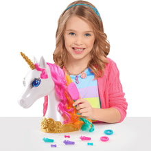 Load image into Gallery viewer, Barbie Dreamtopia Unicorn Styling Head, 10-Pieces