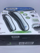 Load image into Gallery viewer, Wahl Lithium Pro Cordless Haircut &amp; Touch Up Kit With Case (23 Pieces) Model# 79600-3301
