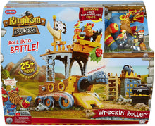 Load image into Gallery viewer, Little Tikes Kingdom Builders - Wreckin Roller Featuring Bashers Leader Captain Cannonblast with 25+ Roller Pieces Including Dropping Balcony, Shooting Iron Fist, Cannon, and Many More | Kids Ages 3+