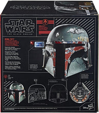 Load image into Gallery viewer, Star Wars The Black Series Boba Fett Premium Electronic Helmet, The Empire Strikes Back Full-Scale Roleplay Collectible