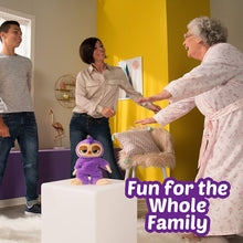 Load image into Gallery viewer, Pets Alive Fifi the Flossing Sloth Purple - 11" Interactive Animal Dancing Robotic Plush Toy with 3 Songs, Floss Dance, Adorable Gift, Party Plush Toy Kids Ages 3+