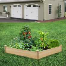 Load image into Gallery viewer, Greenes Fence Best Value Cedar Raised Garden Bed Planter 48&quot; W x 96&quot; L x 10.5&quot; H