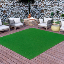 Load image into Gallery viewer, Ottomanson Evergreen Collection Indoor/Outdoor Turf Solid Design Doormat