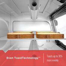 Load image into Gallery viewer, BLACK+DECKER 4-Slice Toaster Oven with Easy Controls, Stainless Steel, TO1705SB,Medium
