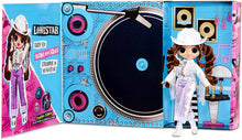 Load image into Gallery viewer, LOL Surprise OMG Remix Lonestar Fashion Doll, Plays Music with Extra Outfit, 25 Surprises Including Shoes, Hair Brush, Doll Stand, Magazine, and Record Player Package - for Girls Ages 4+