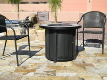 Load image into Gallery viewer, Hiland AFP-TTR Tile top 40,000 BTU Propane Fire Pit, Round, Bronze,Beige, Black